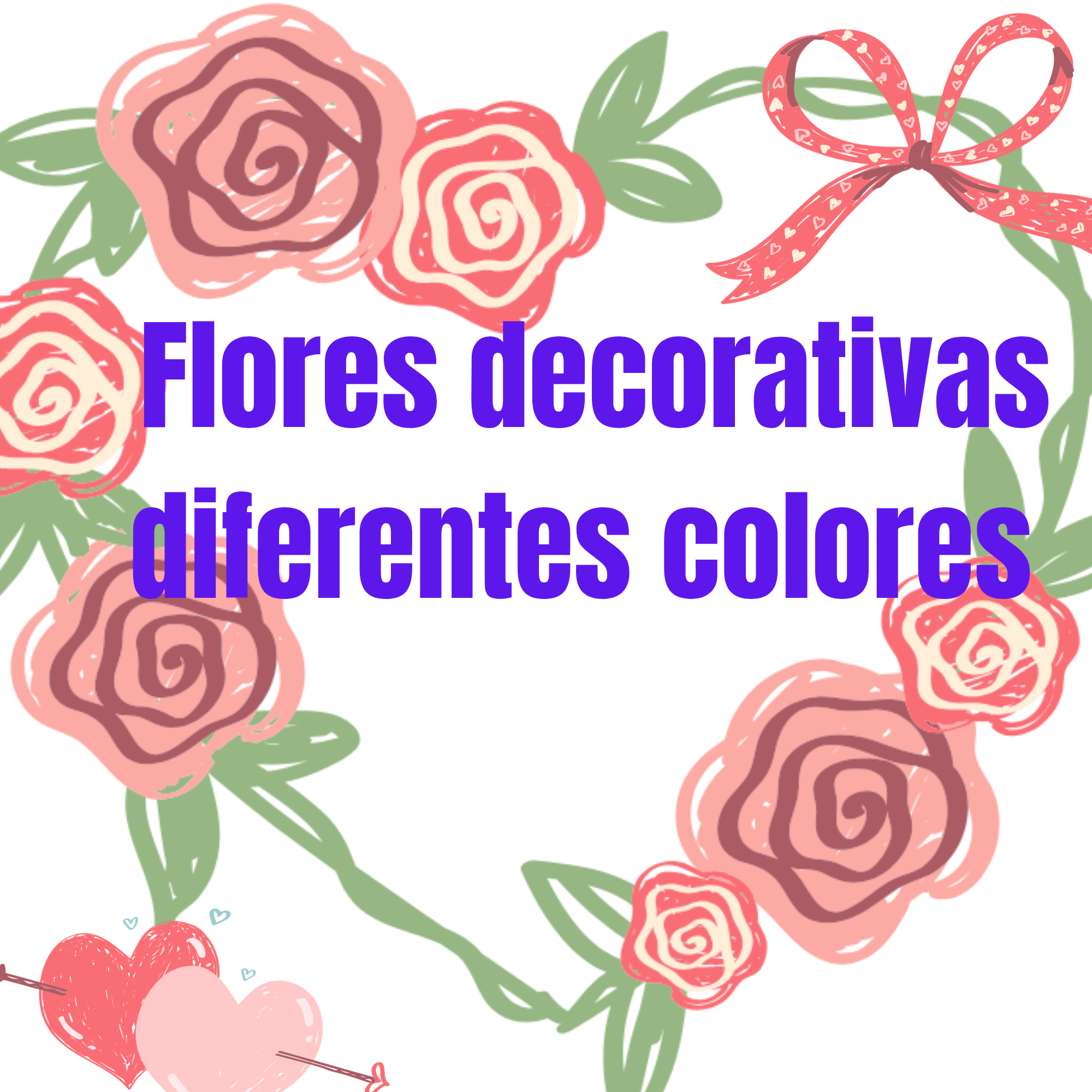 Pack Digital de 16 Rosas de Colores – Diseños Individuales para Sublimación y Decoración